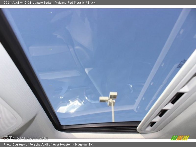 Volcano Red Metallic / Black 2014 Audi A4 2.0T quattro Sedan