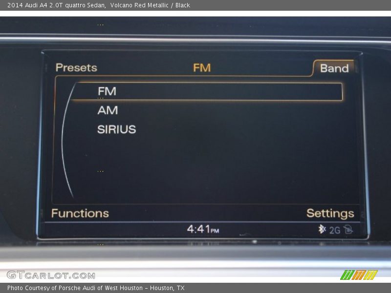Volcano Red Metallic / Black 2014 Audi A4 2.0T quattro Sedan