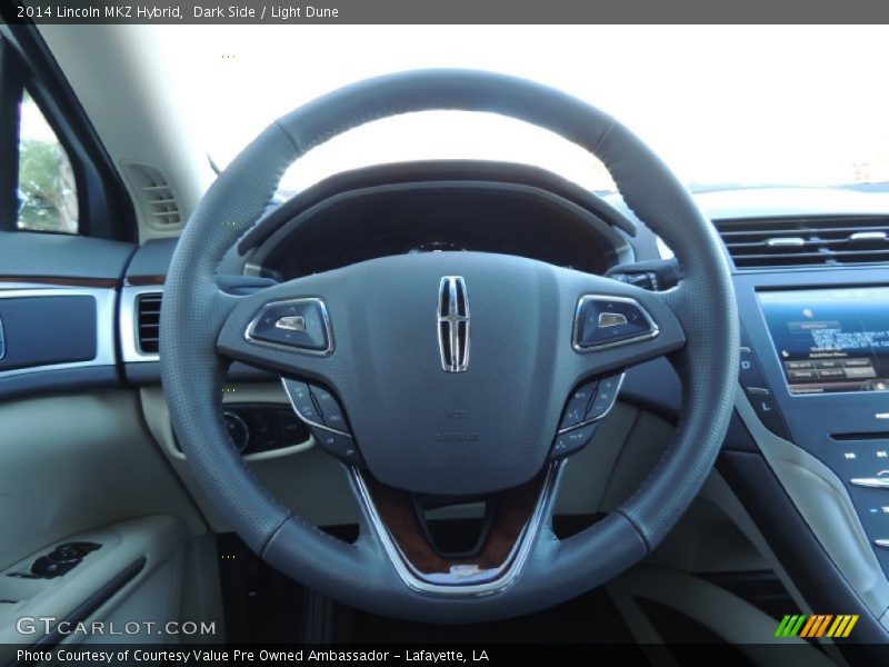 Dark Side / Light Dune 2014 Lincoln MKZ Hybrid
