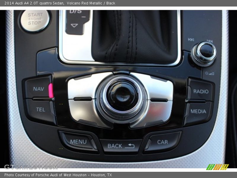 Volcano Red Metallic / Black 2014 Audi A4 2.0T quattro Sedan