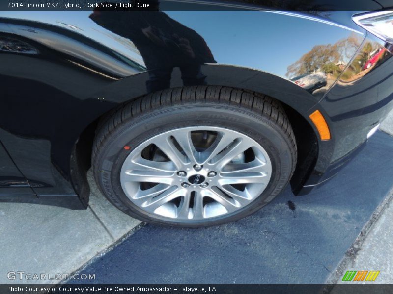 Dark Side / Light Dune 2014 Lincoln MKZ Hybrid