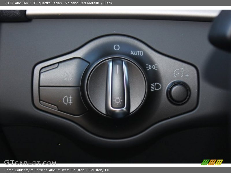 Volcano Red Metallic / Black 2014 Audi A4 2.0T quattro Sedan