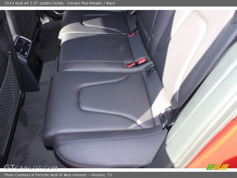 Volcano Red Metallic / Black 2014 Audi A4 2.0T quattro Sedan