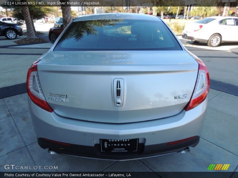 Ingot Silver Metallic / Hazelnut 2014 Lincoln MKS FWD