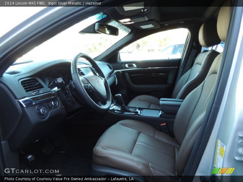 Front Seat of 2014 MKS FWD