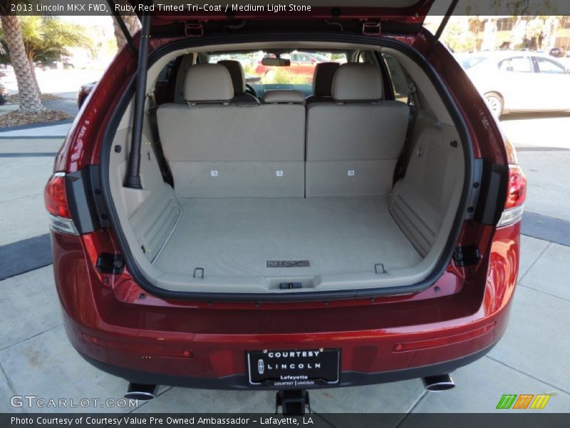 Ruby Red Tinted Tri-Coat / Medium Light Stone 2013 Lincoln MKX FWD