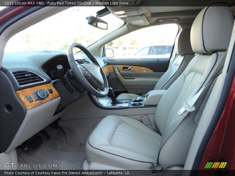 Ruby Red Tinted Tri-Coat / Medium Light Stone 2013 Lincoln MKX FWD