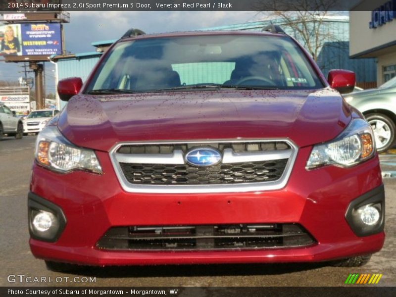 Venetian Red Pearl / Black 2014 Subaru Impreza 2.0i Sport Premium 5 Door