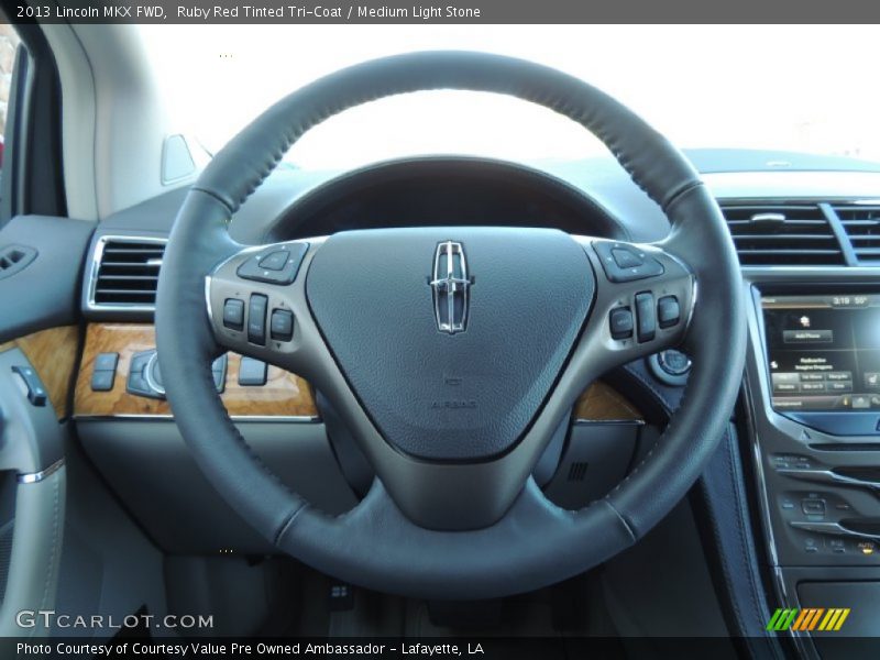 Ruby Red Tinted Tri-Coat / Medium Light Stone 2013 Lincoln MKX FWD