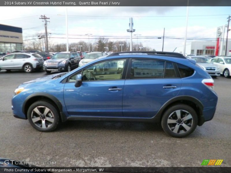  2014 XV Crosstrek Hybrid Touring Quartz Blue Pearl