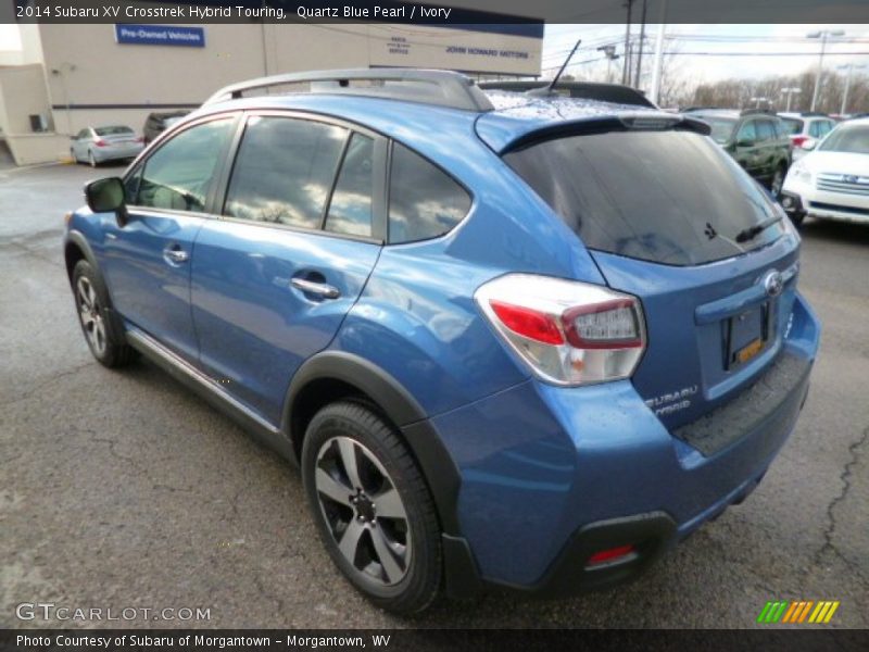 Quartz Blue Pearl / Ivory 2014 Subaru XV Crosstrek Hybrid Touring