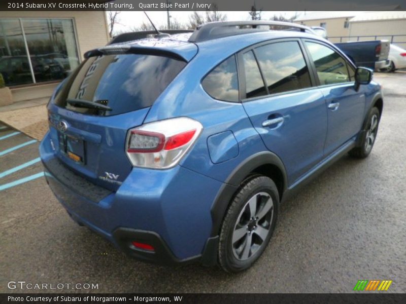 Quartz Blue Pearl / Ivory 2014 Subaru XV Crosstrek Hybrid Touring