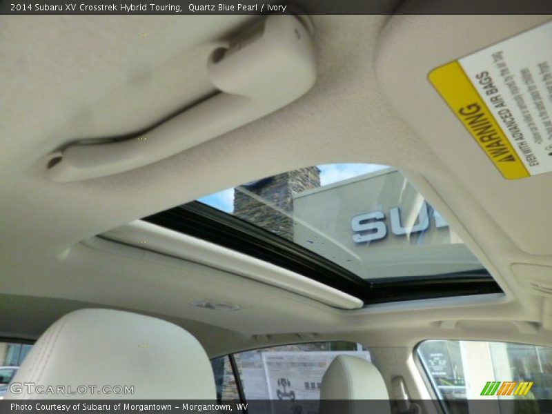 Quartz Blue Pearl / Ivory 2014 Subaru XV Crosstrek Hybrid Touring