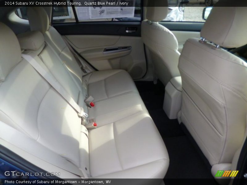 Rear Seat of 2014 XV Crosstrek Hybrid Touring