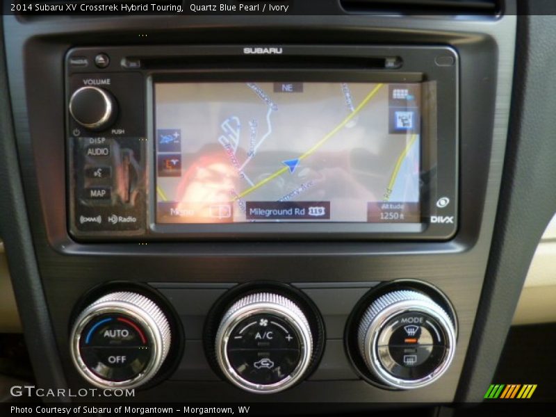 Controls of 2014 XV Crosstrek Hybrid Touring