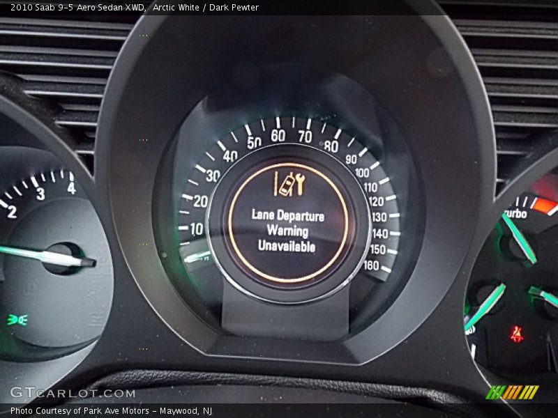 Arctic White / Dark Pewter 2010 Saab 9-5 Aero Sedan XWD