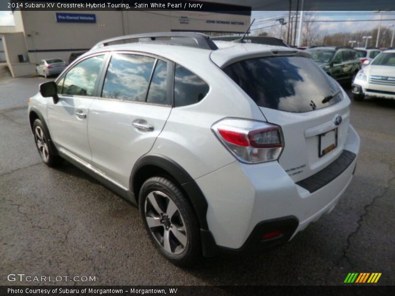 Satin White Pearl / Ivory 2014 Subaru XV Crosstrek Hybrid Touring