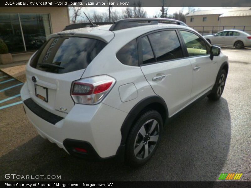 Satin White Pearl / Ivory 2014 Subaru XV Crosstrek Hybrid Touring