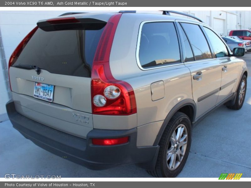 Ash Gold Metallic / Taupe/Light Taupe 2004 Volvo XC90 T6 AWD