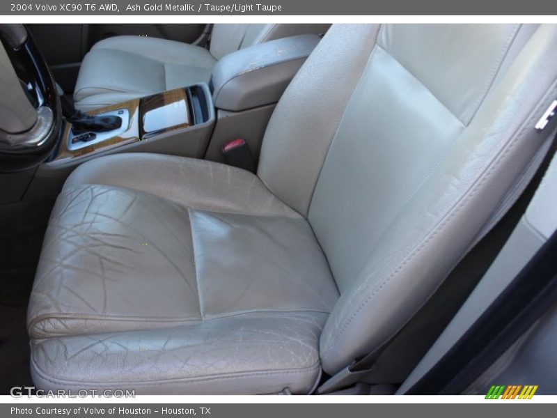 Ash Gold Metallic / Taupe/Light Taupe 2004 Volvo XC90 T6 AWD