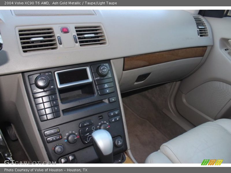 Ash Gold Metallic / Taupe/Light Taupe 2004 Volvo XC90 T6 AWD