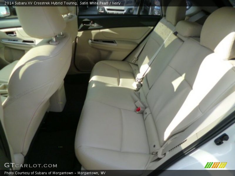 Satin White Pearl / Ivory 2014 Subaru XV Crosstrek Hybrid Touring