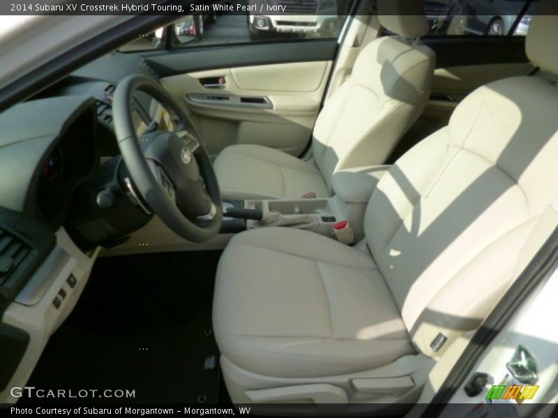 Satin White Pearl / Ivory 2014 Subaru XV Crosstrek Hybrid Touring