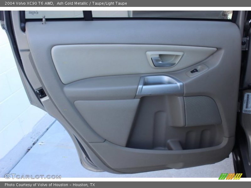 Ash Gold Metallic / Taupe/Light Taupe 2004 Volvo XC90 T6 AWD