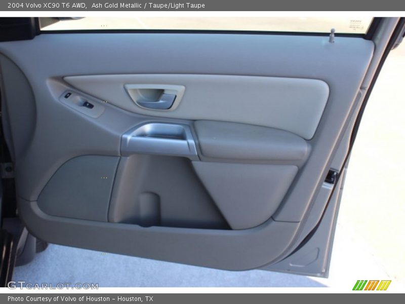 Ash Gold Metallic / Taupe/Light Taupe 2004 Volvo XC90 T6 AWD