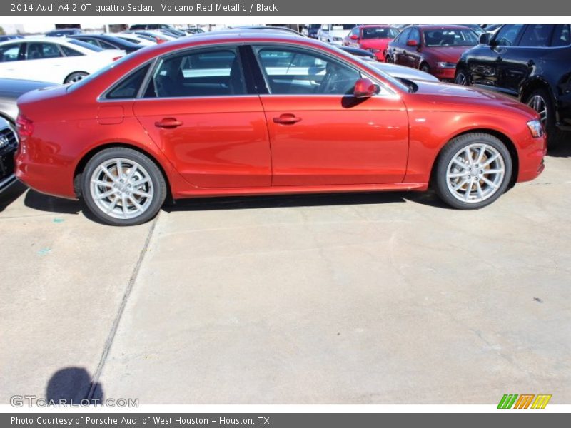  2014 A4 2.0T quattro Sedan Volcano Red Metallic