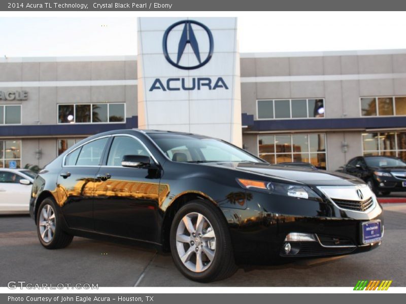 Crystal Black Pearl / Ebony 2014 Acura TL Technology