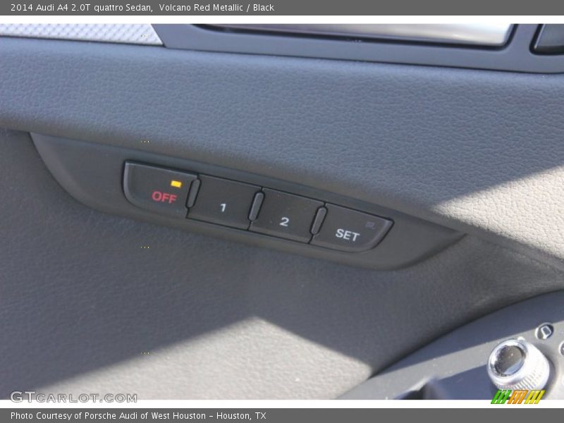 Volcano Red Metallic / Black 2014 Audi A4 2.0T quattro Sedan
