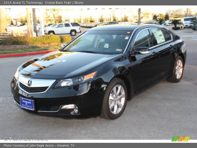 Crystal Black Pearl / Ebony 2014 Acura TL Technology