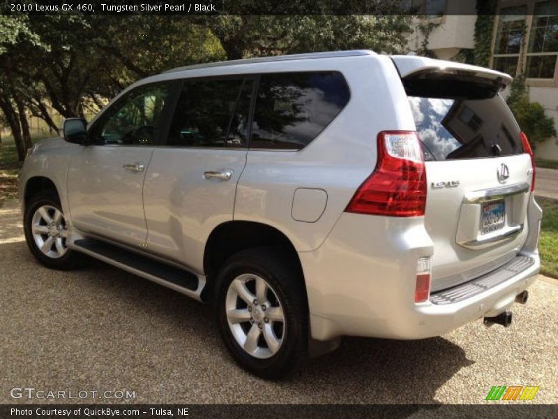 Tungsten Silver Pearl / Black 2010 Lexus GX 460