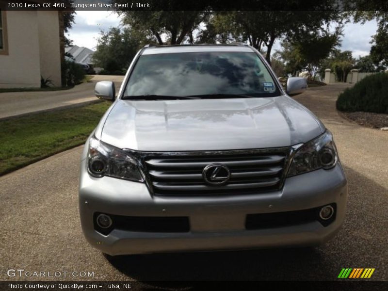 Tungsten Silver Pearl / Black 2010 Lexus GX 460