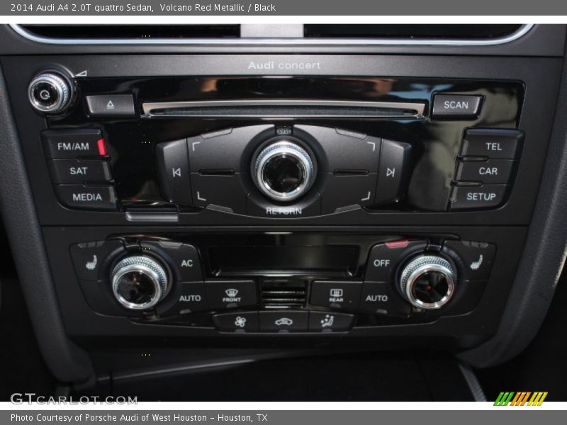 Controls of 2014 A4 2.0T quattro Sedan