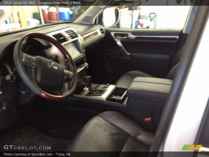 Tungsten Silver Pearl / Black 2010 Lexus GX 460