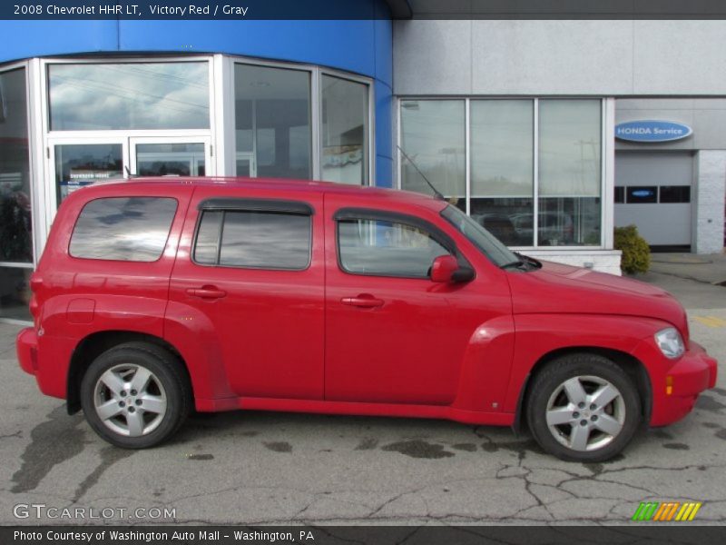 Victory Red / Gray 2008 Chevrolet HHR LT