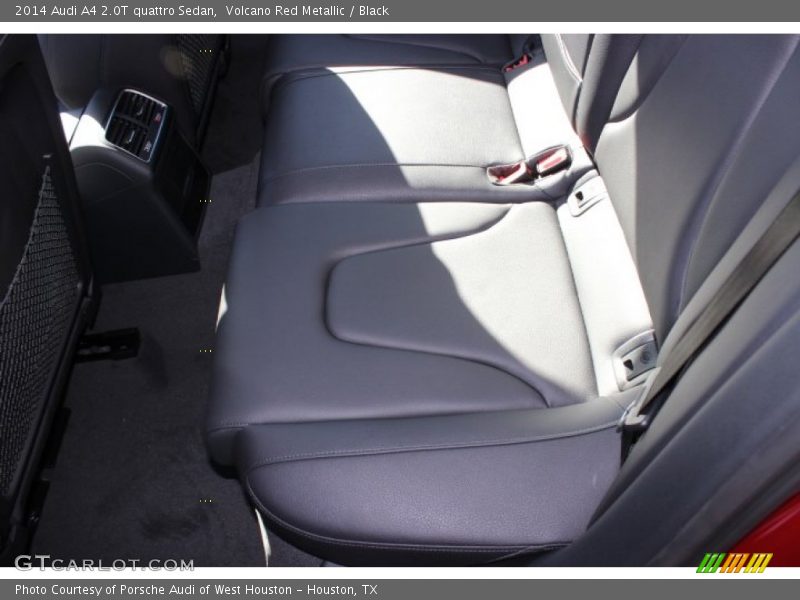 Volcano Red Metallic / Black 2014 Audi A4 2.0T quattro Sedan
