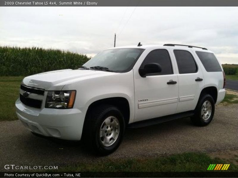 Summit White / Ebony 2009 Chevrolet Tahoe LS 4x4
