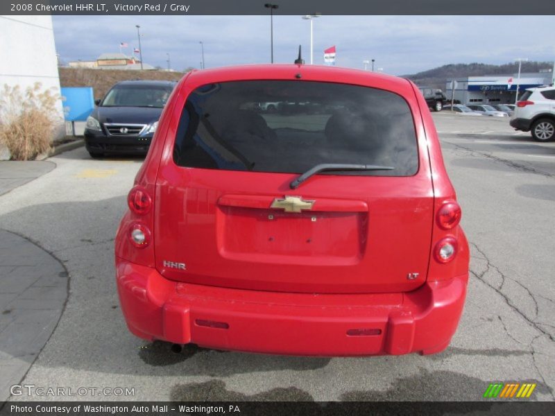 Victory Red / Gray 2008 Chevrolet HHR LT
