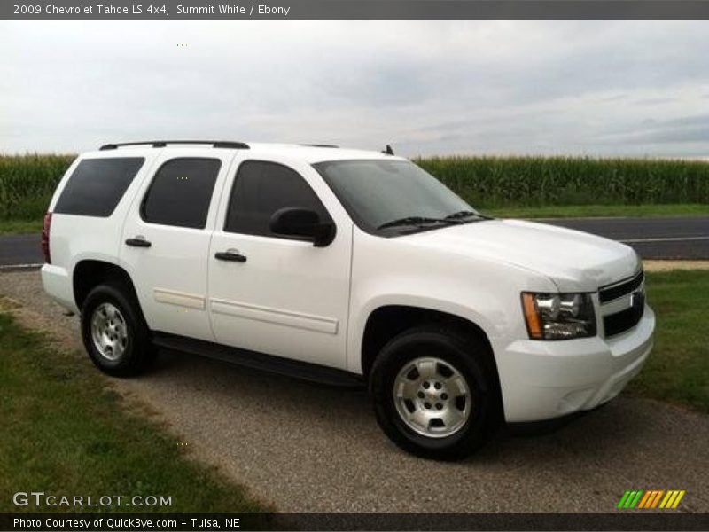 Summit White / Ebony 2009 Chevrolet Tahoe LS 4x4