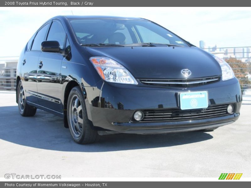 Black / Gray 2008 Toyota Prius Hybrid Touring