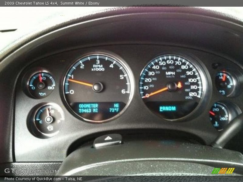 Summit White / Ebony 2009 Chevrolet Tahoe LS 4x4