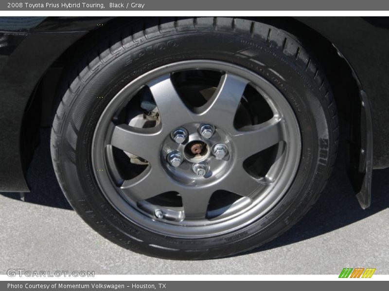Black / Gray 2008 Toyota Prius Hybrid Touring