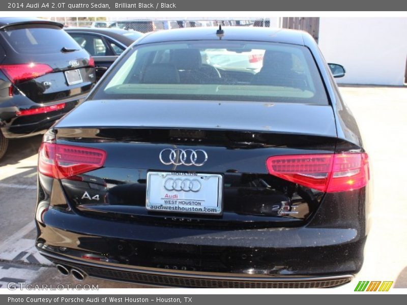 Brilliant Black / Black 2014 Audi A4 2.0T quattro Sedan