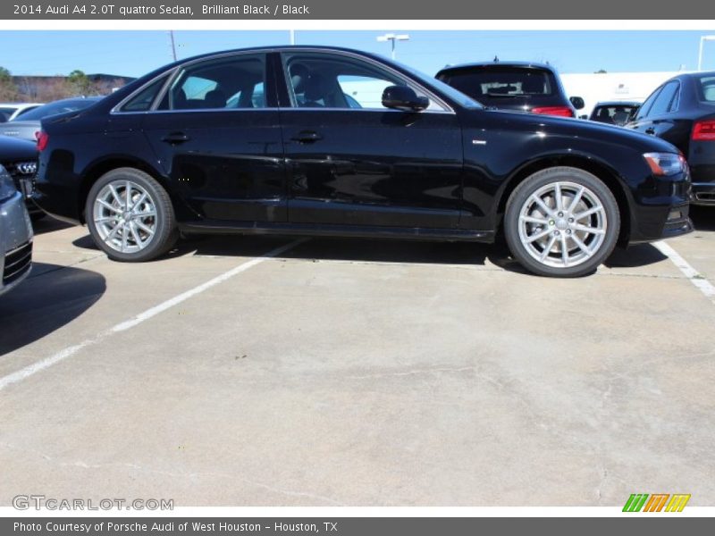 Brilliant Black / Black 2014 Audi A4 2.0T quattro Sedan