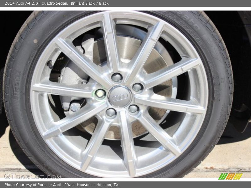 Brilliant Black / Black 2014 Audi A4 2.0T quattro Sedan