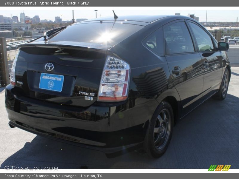 Black / Gray 2008 Toyota Prius Hybrid Touring