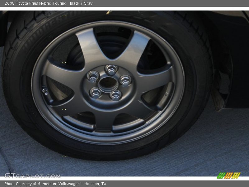 Black / Gray 2008 Toyota Prius Hybrid Touring